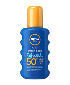 Protetor Solar p/ Crianças Spray Protect & Care Nivea 200ml
