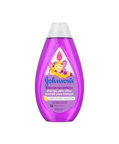 Shampoo Força Vitaminada Johnson's Baby Roxo 200 ml