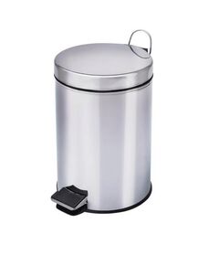 Balde de Lixo Multiuso Aço Inox c/ Cesto Removível