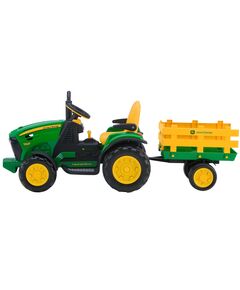 Trator Peg Perego John Deere com Reboque