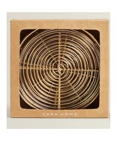 Bases Para Copos Dourado - Zara Home