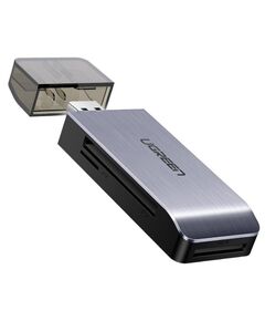 Leitor de Cartões UGREEN CM180 4-in-1 USB 3.0 Cinza