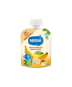 Pacotinho Fruta Nestlé Banana E Maçã 90g
