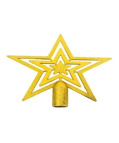 Estrela Ponteira 18cm 3unid - Natal