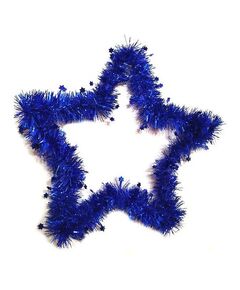 Festão de Natal Estrela - Azul