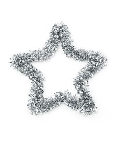 Festão de Natal Estrela - Prateado