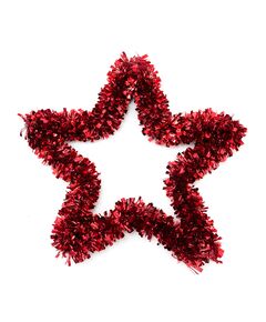 Festão de Natal Estrela - Vermelho Natal