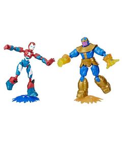 Os Vingadores Iron Patriot vs Thanos Bend and Flex