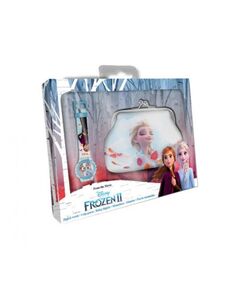 Relógio Digital e Porta Moedas Frozen II