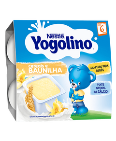 Nestle Iogolino Cereais e Baunilha 4X100G