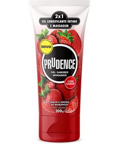 GEL LUBRIFICANTE ÍNTIMO SABOR E AROMA - 100G - PRUDENCE