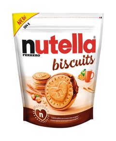 Bolachas com Chocolate e Avelãs - Nutella 304g