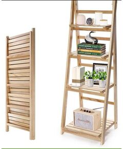 Estante de Bambu Natural Multifuncional