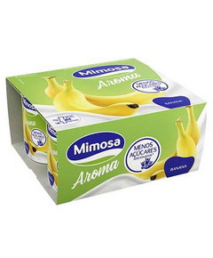 Iogurte Mimosa Aroma Banana (4x125g)