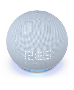 Amazon Alexa Echo Dot Geração 5 c/ relógio (Azul)