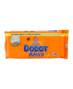 Toalhitas Dodot básica 54un