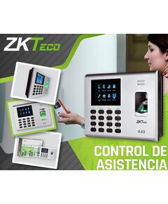 Ponto Biométrico Zkteco K40 - Prata