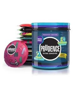 Preservativo Prudence Ultra Sensível Redondinhas  - 12 Unidades