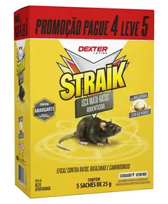 Isca elimina ratos 5 saches 25