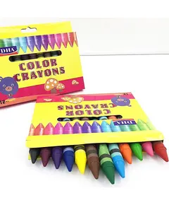 12 cores - lápis de cera