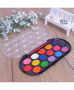 Conjunto de pincel aquarela sólido