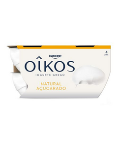 OIKOS IOG. FRESCO NATURAL AÇUCAR 4X110G