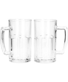 Caneca de vidro Transparente - 2unid