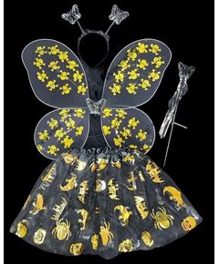 Fantasia de Halloween Borboleta