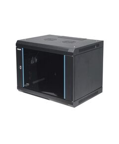 ARMARIO 09U 600X450 INT 19" AÇO PRETO