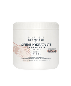 Creme hidratante corporal Byphasse - Óleo de coco - 500ML