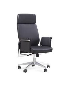 Cadeira Executiva BOSS KASBA em Pele - Preto