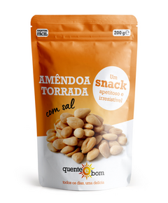 Q&B AMENDOA TORRADA C/ SAL - 200G