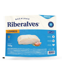 RIBERALVES BACALHAU LOMBO CURA 4M - 700G