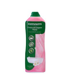 Creme de Limpeza Flores - Continente 750ml