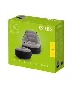 Poltrona Inflável Ultra Lounge Com Pufe - Intex