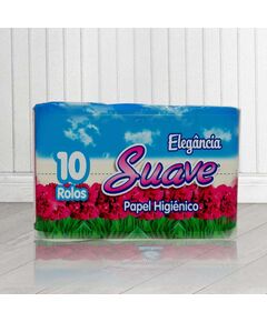 10 Rolos - Papel Higiénico