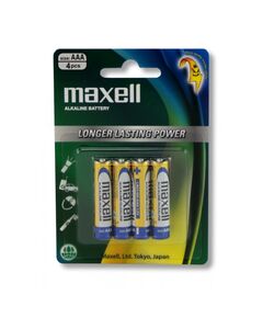 MAXELL Pilha AAA LR03 CX/4 Alkaline - 4 unidades