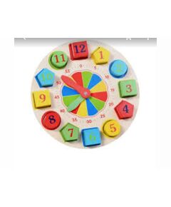 Relógio educativo - Madeira