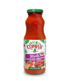 Polpa De Tomate Cebola E Alho Frasco 500 G - Compal