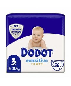 Fraldas Dodot Sensitive Etapa 3 (6-10 Kg)