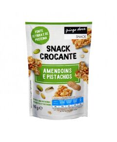 Snack Crocante Amendoins E Pistachios 90 G - Pingo Doce