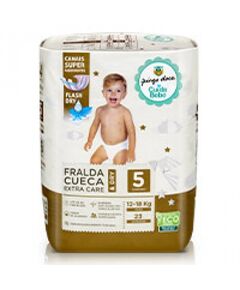 Fraldas Pingo Doce Cueca Extra Care & Dry T5