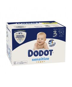 Fraldas Dodot Sensitive T 3 6-10 Kg 74 Un