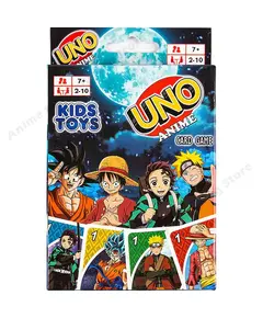 UNO JOGO DE CARTAS ANIMES - NARUTO / ONE PIECE / DRAGON BALL