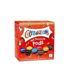 Chocolate Hot Chocolate Pods 122 G - Celebrations