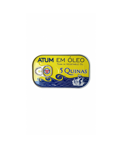 5 Quinas Atum Em Óleo Vegetal 110 G