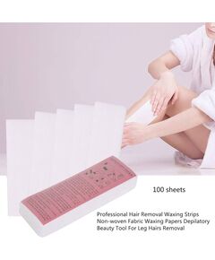 Papel depilatório para cera 100 UN