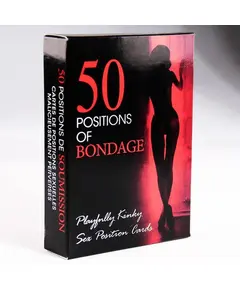 JOGO DE CARTAS - 50 POSITIONS OF BONDAGE