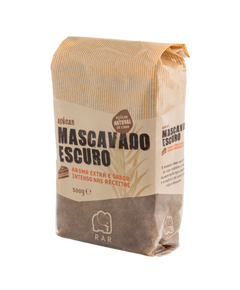 Açúcar Mascavado Escuro 500 G