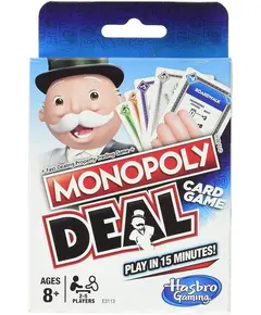 JOGO DE CARTAS - MONOPOLY DEAL BLUE